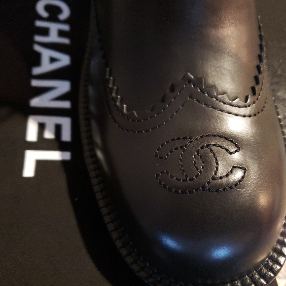 Chanel riding knee boots - Picture 4 of 6